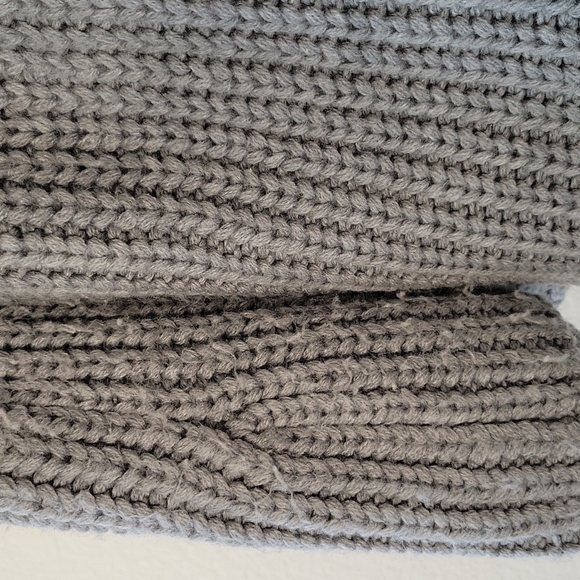 MERONA Light Gray Knit Cardigan size Medium - Picture 11 of 13